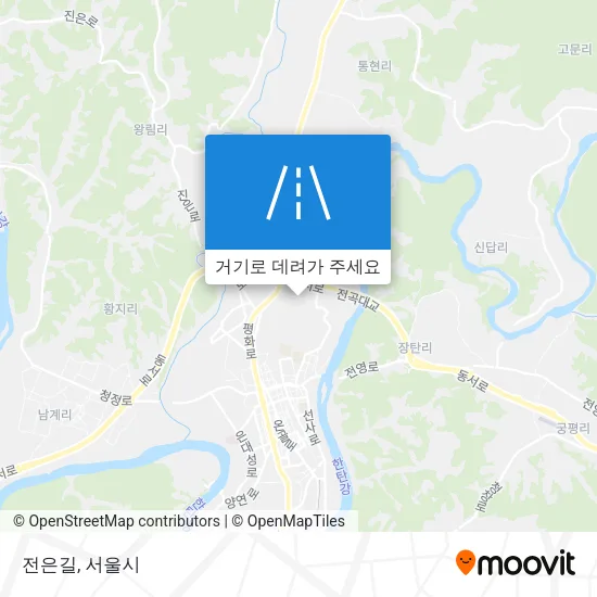 전은길 지도
