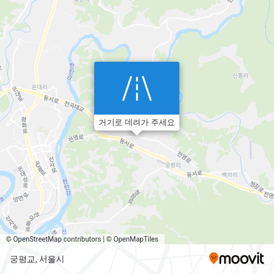 궁평교 지도