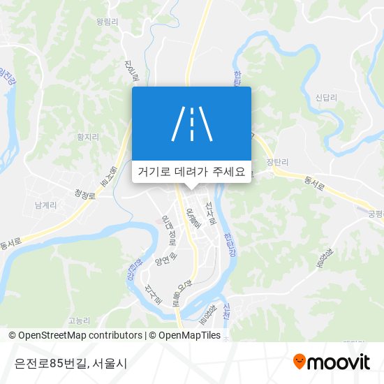 은전로85번길 지도