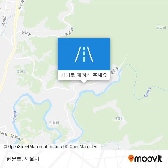 현문로 지도