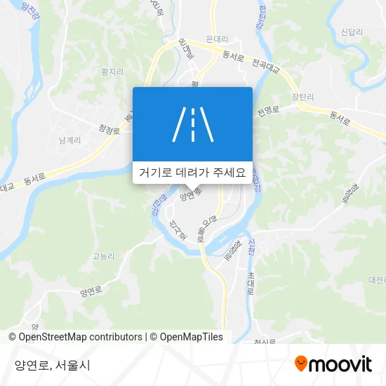 양연로 지도