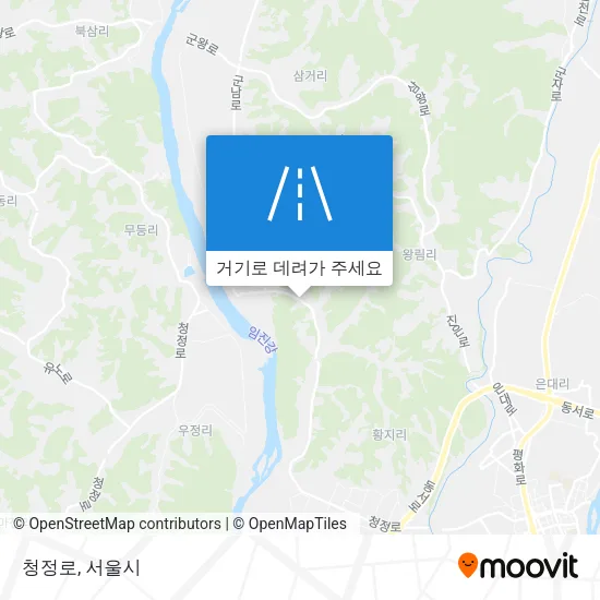 청정로 지도