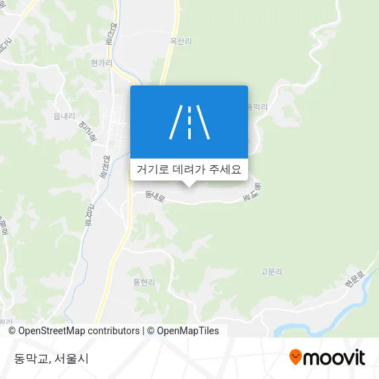 동막교 지도