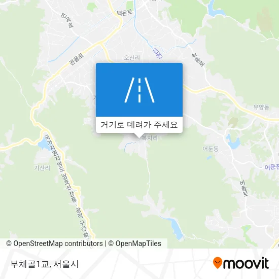 부채골1교 지도