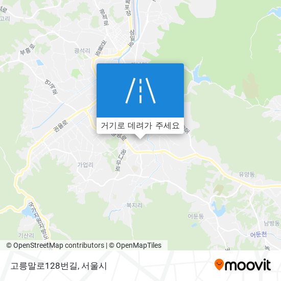 고릉말로128번길 지도