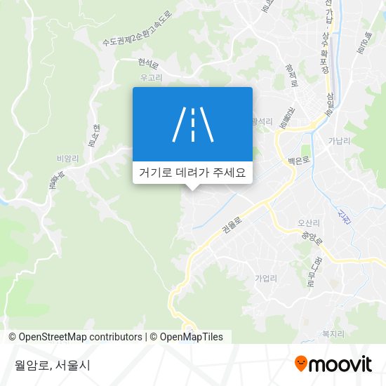 월암로 지도
