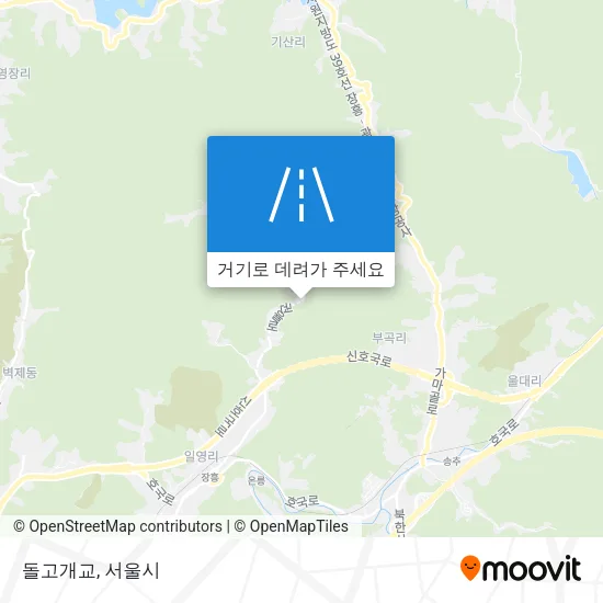 돌고개교 지도