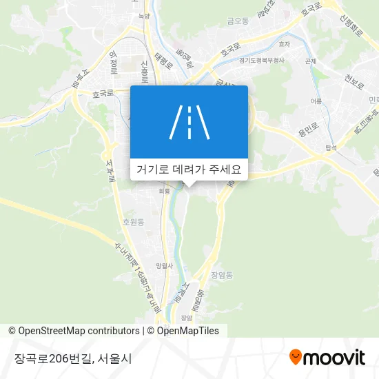 장곡로206번길 지도