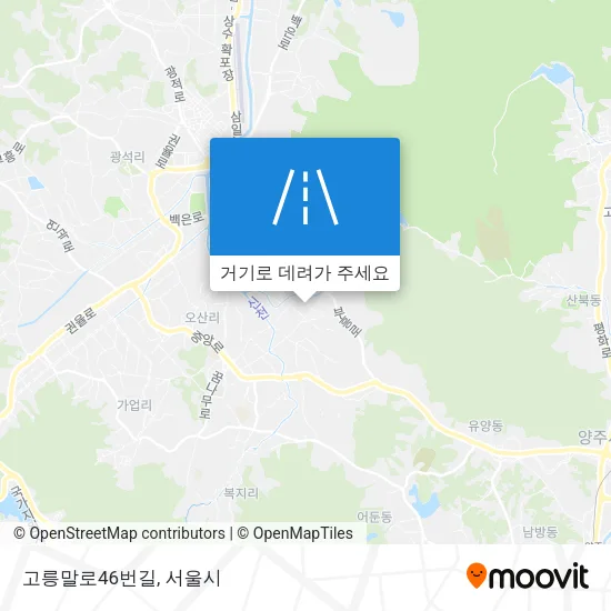 고릉말로46번길 지도