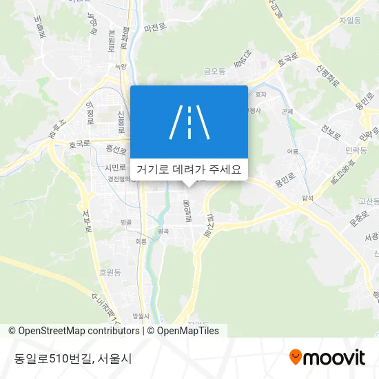 동일로510번길 지도