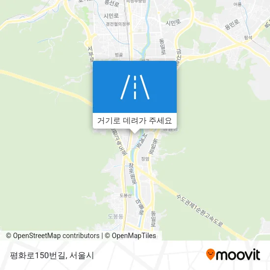 평화로150번길 지도