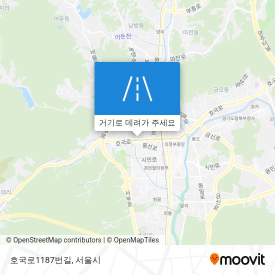 호국로1187번길 지도