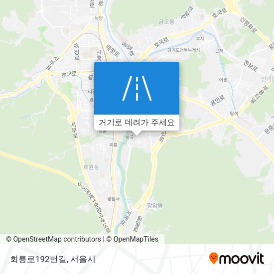 회룡로192번길 지도