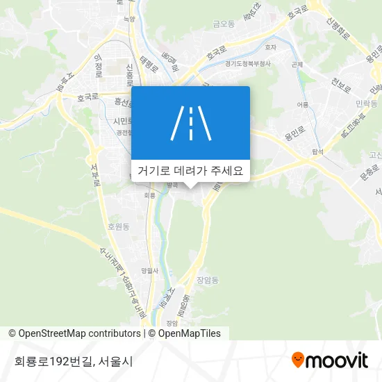 회룡로192번길 지도