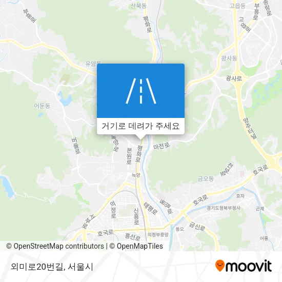 외미로20번길 지도