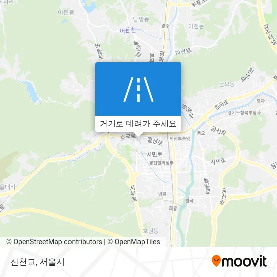 신천교 지도