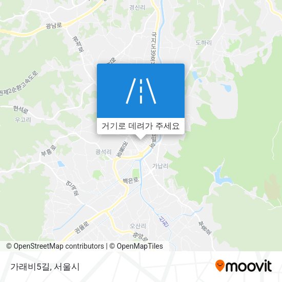 가래비5길 지도