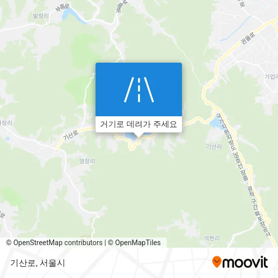 기산로 지도