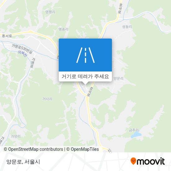 양문로 지도