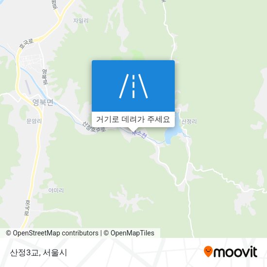 산정3교 지도