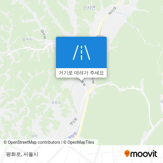 평화로 지도