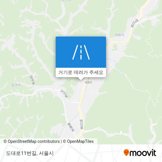 도대로11번길 지도
