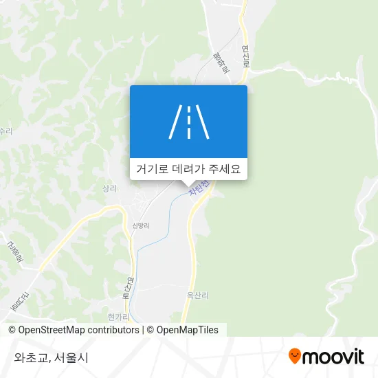 와초교 지도