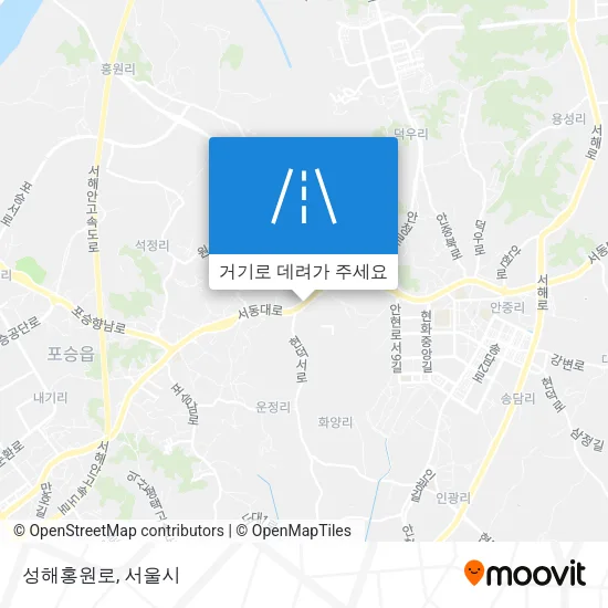 성해홍원로 지도