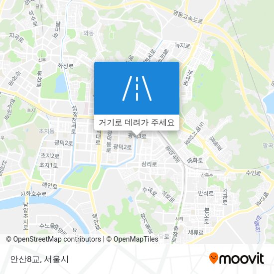 안산8교 지도