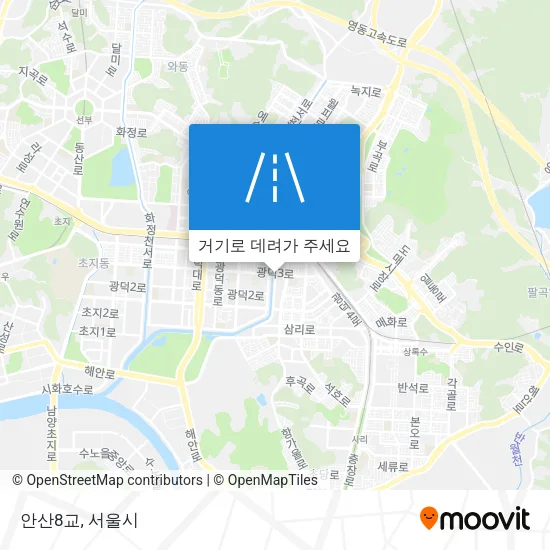안산8교 지도