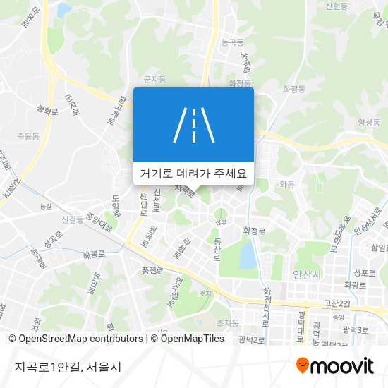 지곡로1안길 지도