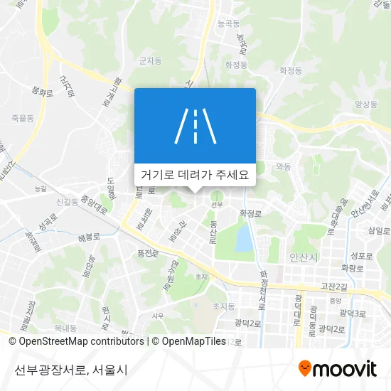 선부광장서로 지도