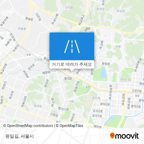 원일길 지도