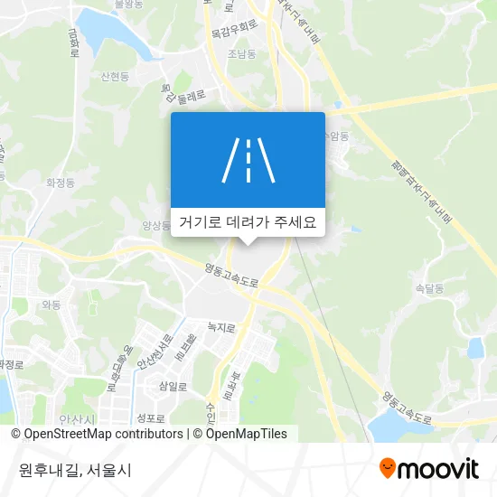 원후내길 지도