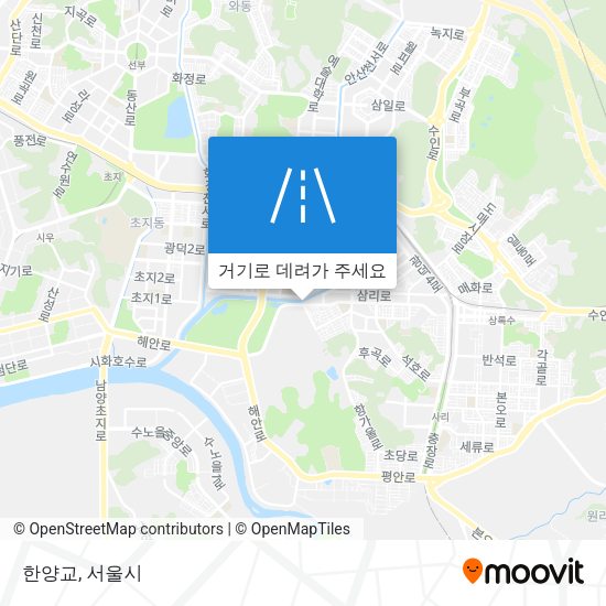 한양교 지도