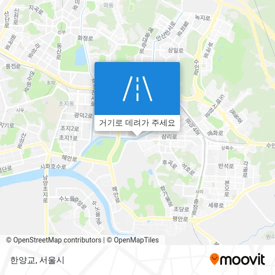 한양교 지도