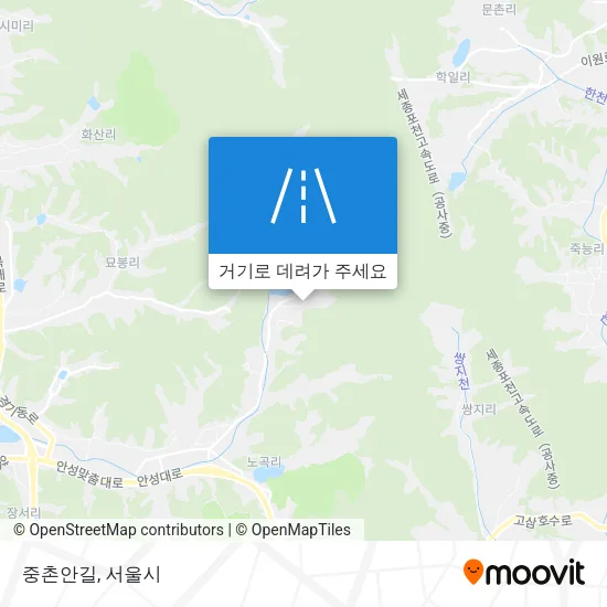 중촌안길 지도
