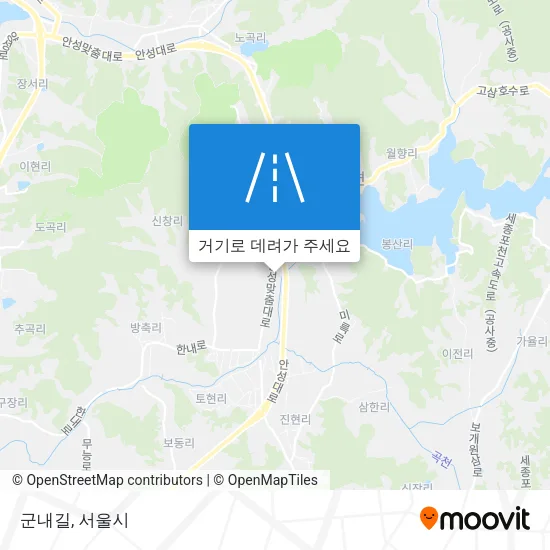 군내길 지도
