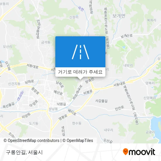 구롱안길 지도