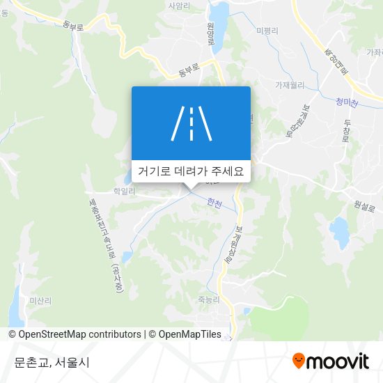 문촌교 지도