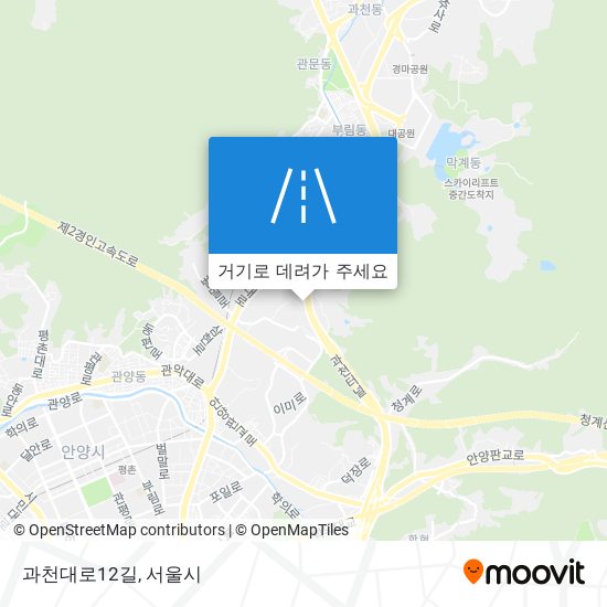 과천대로12길 지도