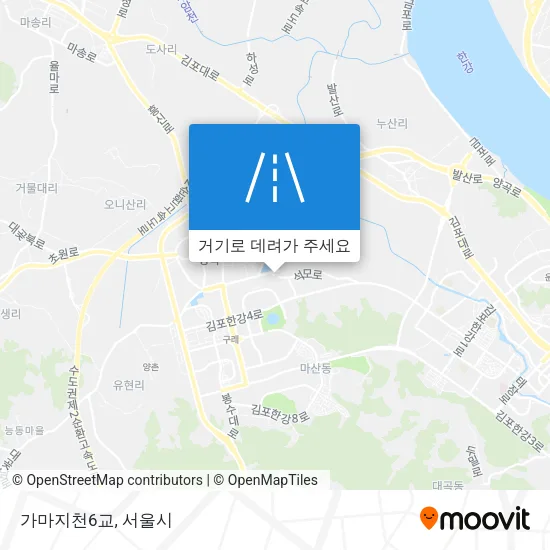 가마지천6교 지도