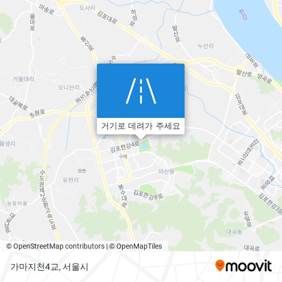 가마지천4교 지도