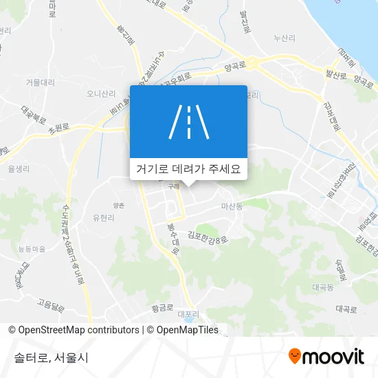 솔터로 지도