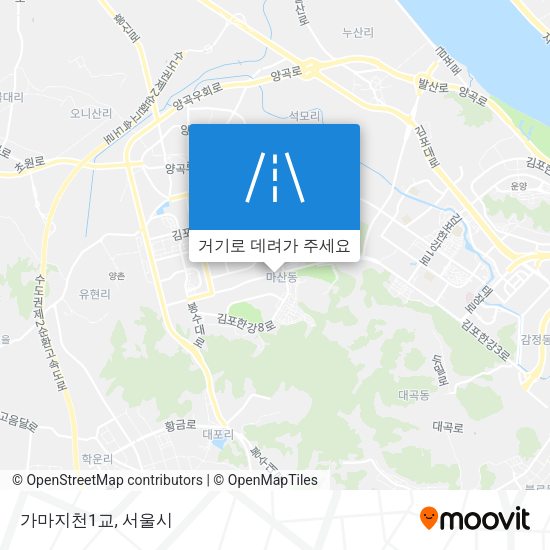 가마지천1교 지도