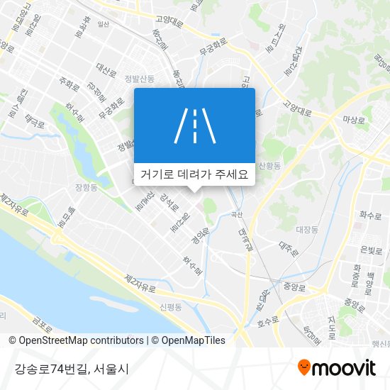 강송로74번길 지도