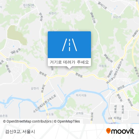 검산3교 지도