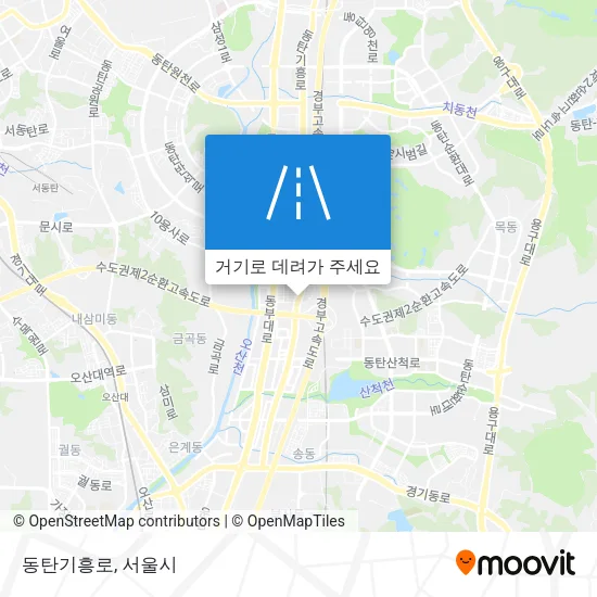 동탄기흥로 지도