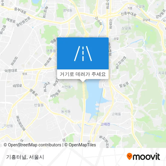 기흥터널 지도