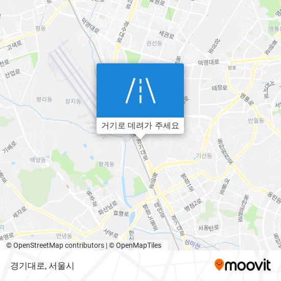 경기대로 지도